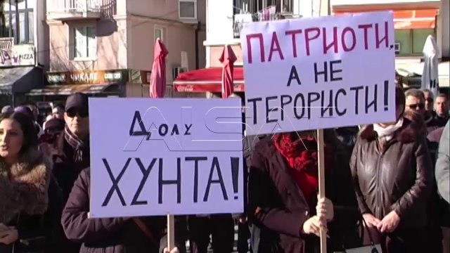 VMRO-DPMNE-ja vazhdon protestat para burgut të Shutkës