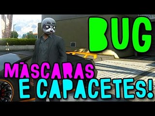 GTA V ONLINE 1.14 - BUG BONITO! JUNTANDO MÁSCARAS E CAPACETES!!