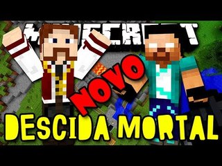 Minecraft: Descida Mortal - Vingança do Dedinho Grosso! xD (c/ Rezende) - Novo Minigame