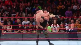 WWE No Mercy Match 2018 Brock Lesnar VS Braun Strowman Universal Championship