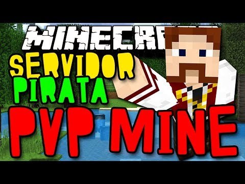 PVPMINE - SERVIDOR PIRATA! - MINECRAFT 1.5.2!!