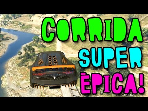 GTA V ONLINE - A CORRIDA MAIS ÉPICA E DIVERTIDA QUE JÁ JOGUEI!!
