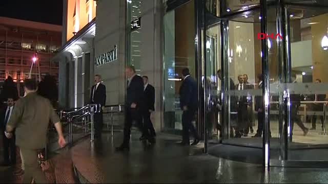 Cumhurbaşkanı Adayı İnce, Cumhurbaşkanı Erdoğan ile Görüşmek İçin AK Parti Genel Merkezi'nde