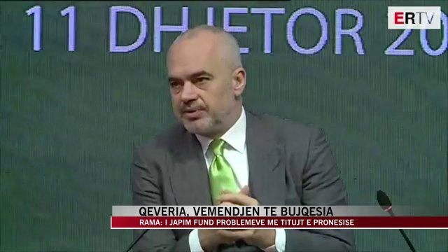 Rama: I japim fund problemeve me titujt e pronësisë - News, Lajme - Vizion Plus