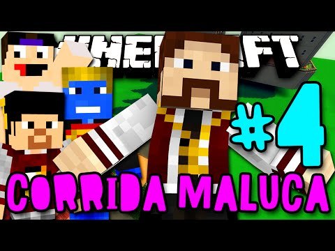 CORRIDA MALUCA! - A CORRIDA ESTÁ PERTO!! - #4 - Minecraft
