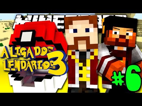 LIGA DOS LENDÁRIOS 3 - LUTAS POKÉMON VS. EDU! MAREEP!! - #6 - Minecraft
