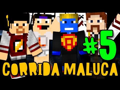 CORRIDA MALUCA! - QUEM VENCERÁ A CORRIDA? É AGORA!! - #5 - Minecraft