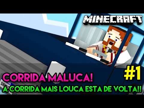 Minecraft: CORRIDA MALUCA! #1 - A CORRIDA MAIS LOUCA ESTÁ DE VOLTA!!