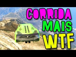 GTA V ONLINE - ESTA CORRIDA É MUITO WTF! MEU DEUS!! (c/ Lugin)