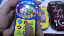 또봇 파워레인저 고버스터즈 타요 뽀로로 스마트폰 장난감 Tobot Tayo Pororo Toys
