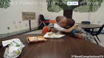 Dad Surprises Son At Kindergarten - Heartwarming Surprise 2016