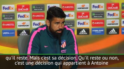 Transferts - Diego Costa : "Griezmann est assz grand pour savoir quoi faire"