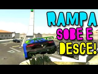 GTA V ONLINE - A RAMPA "SOBE E DESCE"! MEU DEUS!! COMO FAÇO?!
