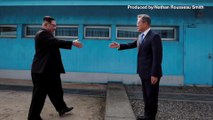 Tourists Flock to Movie Set Replica to Recreate Historic Handshake Between Korean Leaders