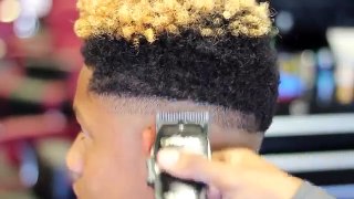 HAIRCUT: Steps on How to Cut a Curl Sponge Fade HD
