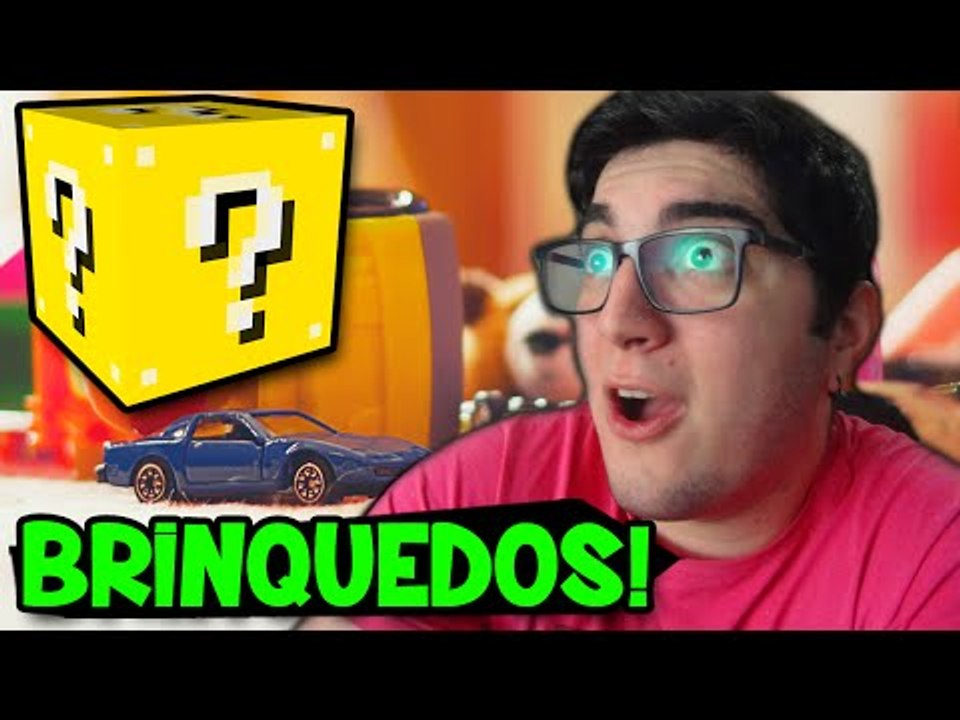 LUCKY BLOCK COM BRINQUEDOS?! xD