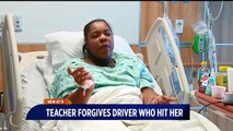 Woman Says She Forgives Driver Who Hit Her and Took Off While She Was Walking to Work