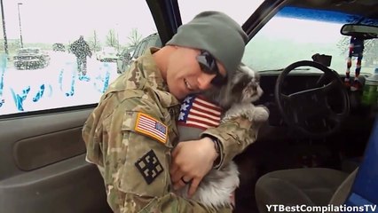 Soldiers Coming Home Surprise Compilation 2016 - 44