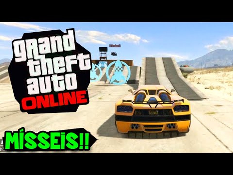 RAMPAS E MÍSSEIS! MEU DEUS!! xD - GTA V Online (PC)