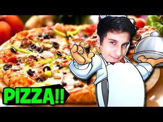 Minecraft: NOVO MINIGAME (Build Battle) - QUEM COZINHA PIZZA MELHOR?! (c/ Lugin e Wolff)