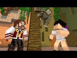 Minecraft: NOVO MINIGAME (Build Battle) - SOMOS MACACOS!! xD (c/ Luiz)