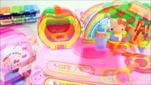 Toy Kitchen Hello Kitty and food cooking sound toys 헬로키티 주방놀이