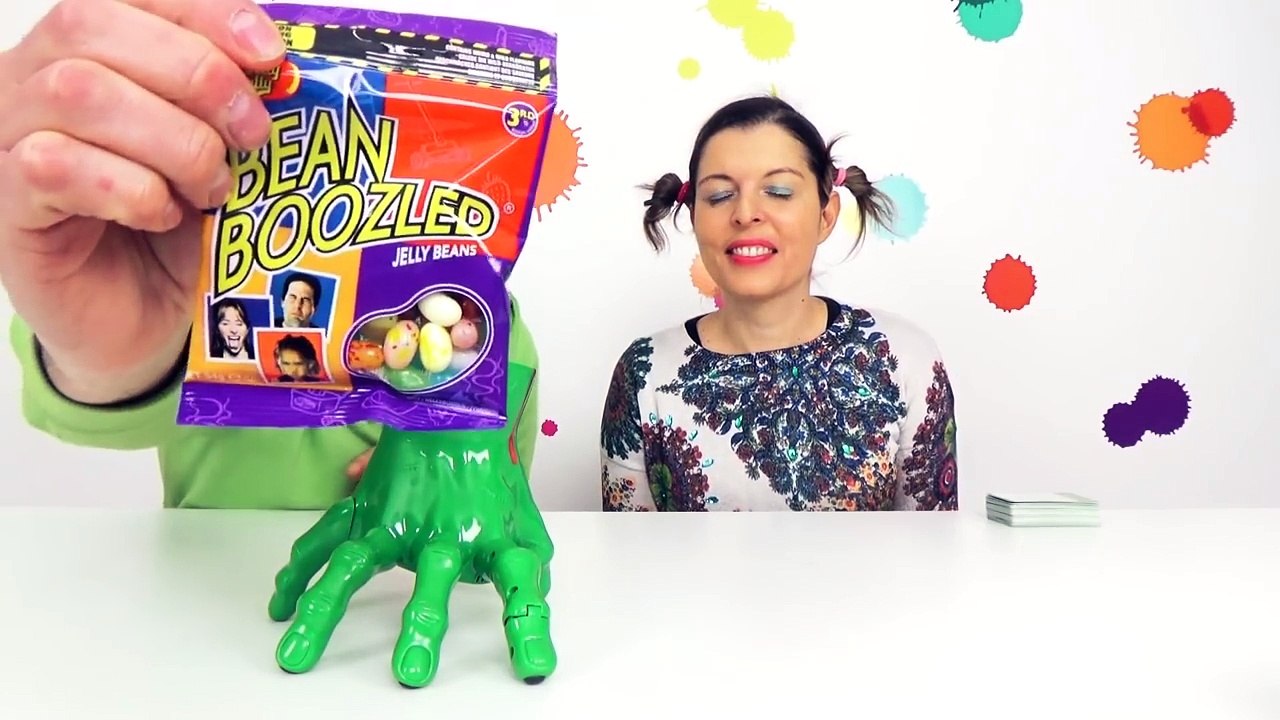JEU - TOURN MAIN vs JELLY BELLY BEAN BOOZLED - Qui sera désigné - - JEU de SOCIÉTÉ FUN en FAMILLE