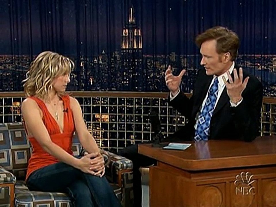 Kristen Bell Interview on Conan - 4/12/2005