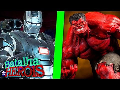 Minecraft : MÁQUINA DE COMBATE vs HULK VERMELHO - BATALHA DE HERÓI