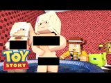 Minecraft : VIDA DE BRINQUEDO ( Toy Story) #4 - VENDO AS BARBIES NÚAS TOMANDO BANHO !