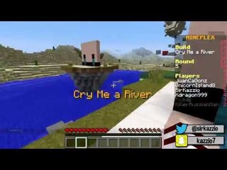 Minecraft: CONSTRUA OU MORRA - BRINCANDO NO PARQUE DE DIVERSÕES!! (c/ Flokis)