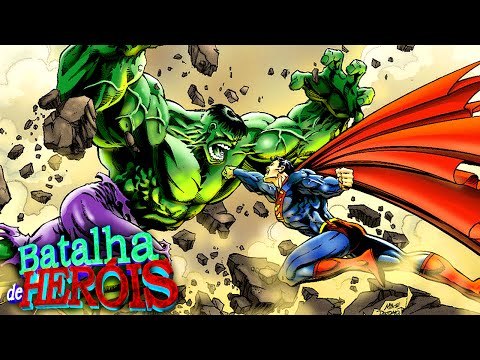 Minecraft : HULK vs SUPERMAN - BATALHA DE HERÓI ( #TeamHulk ou #TeamSuperman )