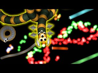 Slither.io - COMO ENTRAR RÁPIDO NO TOP ! E depois morrer... ( Slither Best Score)