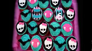 How to make Monster high cupcakes