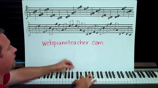 PIANO LESSONS - Sightreading, How To Get Faster And Recognize Intervals