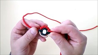 How to Make a Pokeball,Pokemon Themed Paracord Bracelet-Version 2