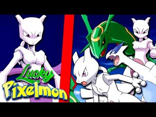 Minecraft : LUCKY PIXELMON - 4 LENDÁRIOS VS MEWTWO ! IMPOSSÍVEL ?!