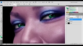 Ursula / Queen Latifah - Speed Art (Photoshop) | By Garson
