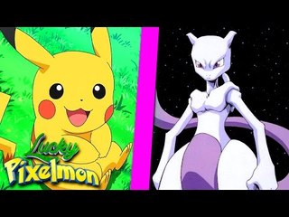 Minecraft : LUCKY PIXELMON - PIKACHU vs MEWTWO ! É POSSÍVEL VENCER O LENDÁRIO ?!