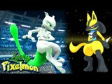 Minecraft : LUCKY PIXELMON - MEWTWO SHINY E LUCARIO SHINY NA MESMA EQUIPA ! DESTRUIDOR !