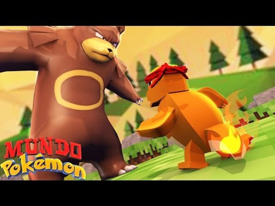 Minecraft : MUNDO POKÉMON ( Pokémon World) #8 - O INICIO DO TREINO !!