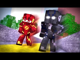 Minecraft : FLASH vs ZOOM - BATALHA DE HERÓI
