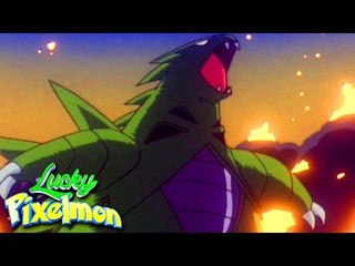 Minecraft : LUCKY PIXELMON - TYRANITAR DESTRUÍNDO 3 LENDÁRIOS AO MESMO TEMPO !