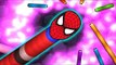 Slither.io - NOVA SKIN DO SPIDER-MAN ! SUPER ÉPICA !! ( Slither Mods Hacking Heroes)