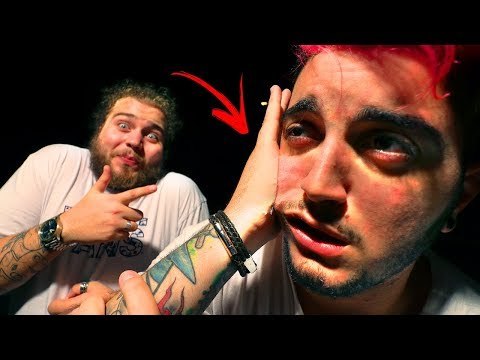 MEU AMIGO COLOU MINHA MÃO NO MEU ROSTO !