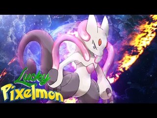Minecraft : LUCKY PIXELMON - O MUNDO DO MEWTHREE !!