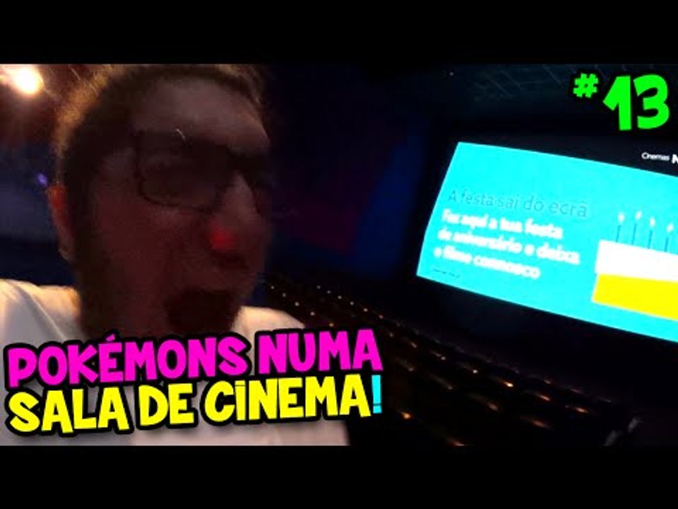 POKÉMON GO #13 - ENTREI NUMA SALA DE CINEMA SÓ PARA CAPTURAR POKÉMONS !