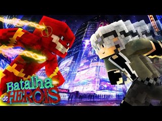 Minecraft : FLASH vs MERCÚRIO - BATALHA DE HERÓI