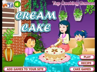 Make Cream Cake Video-Cooking Games-Best Girls Games