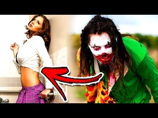 PALHAÇO ASSASSINO INVADE ESCOLA E ATACA MENINA ESTUDANTE !